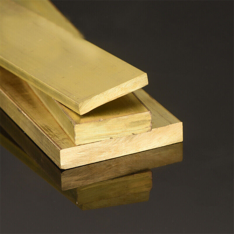 Thickness Brass 4mm - 30mm Flat Material Brass Flat Bar Brass Flat Plain