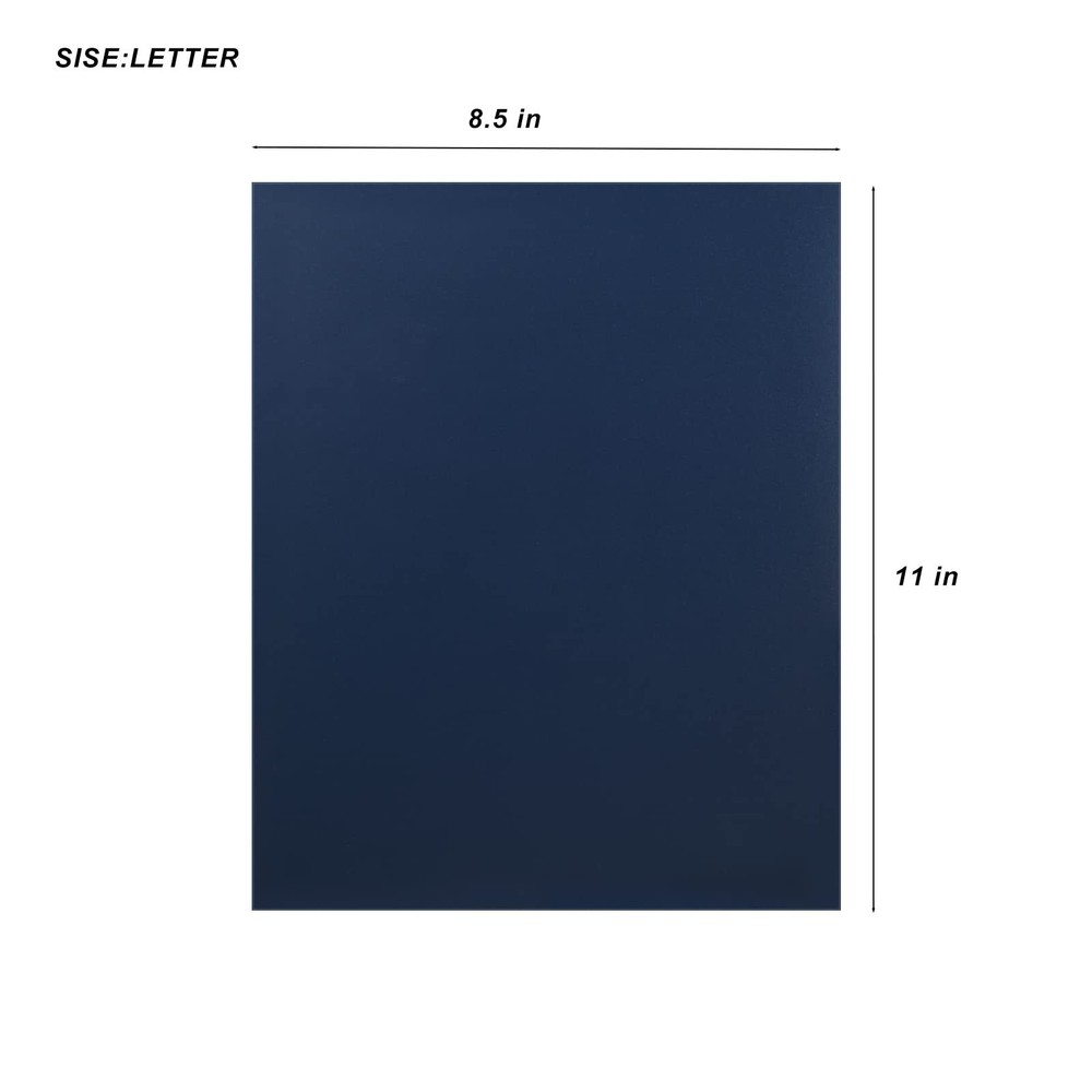 25 Pack 12mil Letter Size Sand-Textured Polycovers CoversBinding Presentation...
