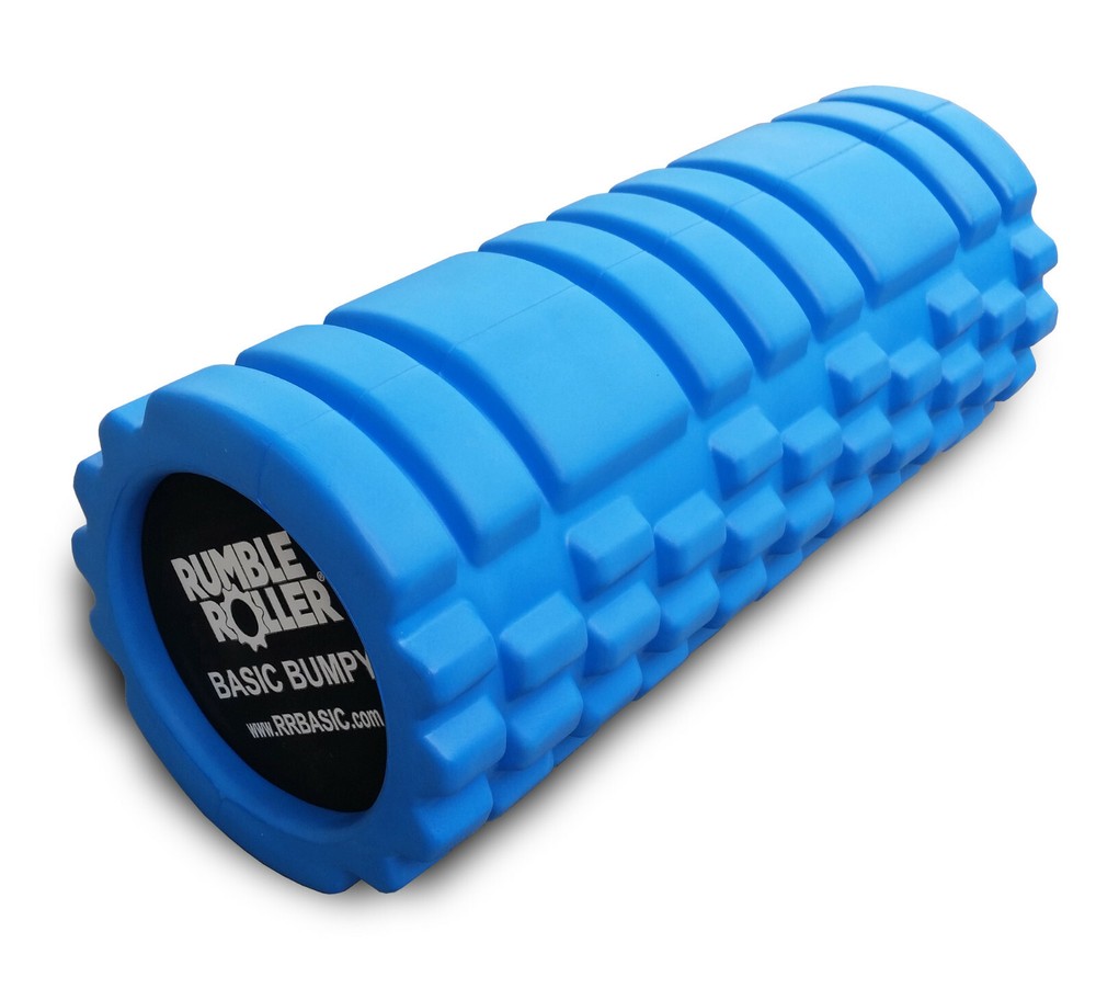 RumbleRoller Basic Bumpy Foam Roller, Solid Core EVA Foam Roller