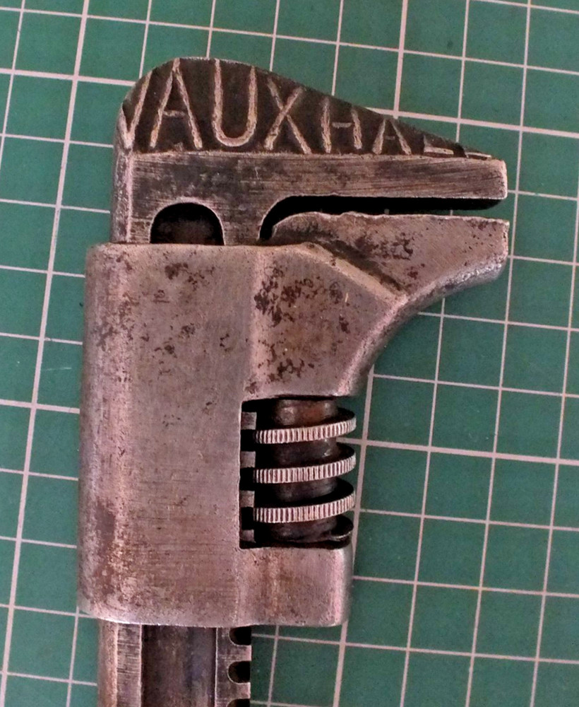 VINTAGE VAUXHALL ADJUSTABLE SPANNER WRENCH