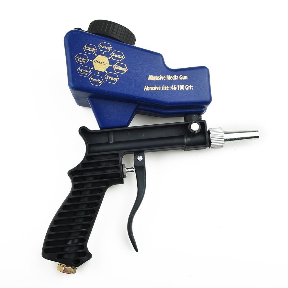 Air Sandblasting Machine Hand Held Sand Blaster Portable Shot Media Blasting