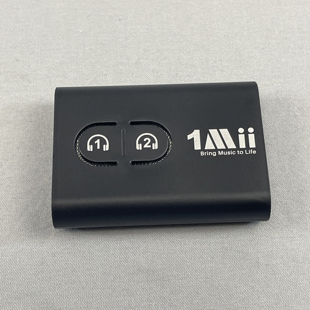 1Mii Transmitter Receiver Bluetooth 5.3 ML300 B0305 Black - New Open Box