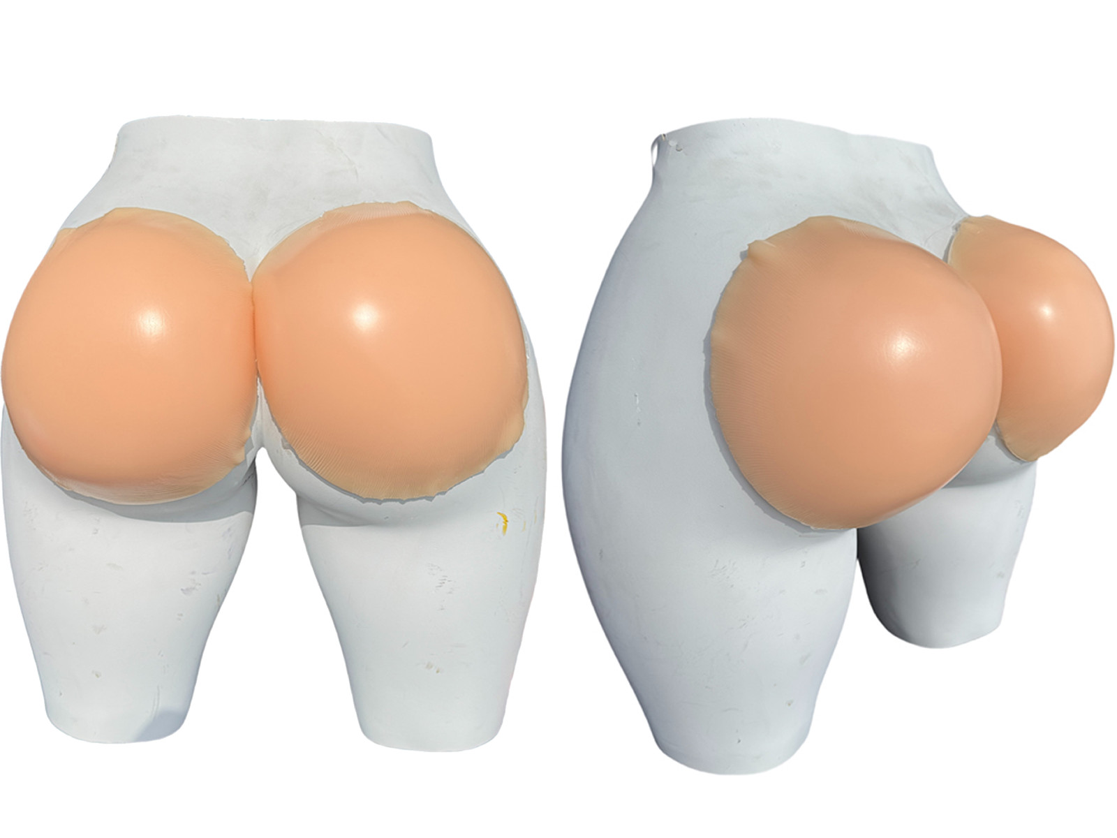 BIMEI 1400g Self-Adhesive Silicone Buttocks Pads Butt Enhancer Shaper Removable