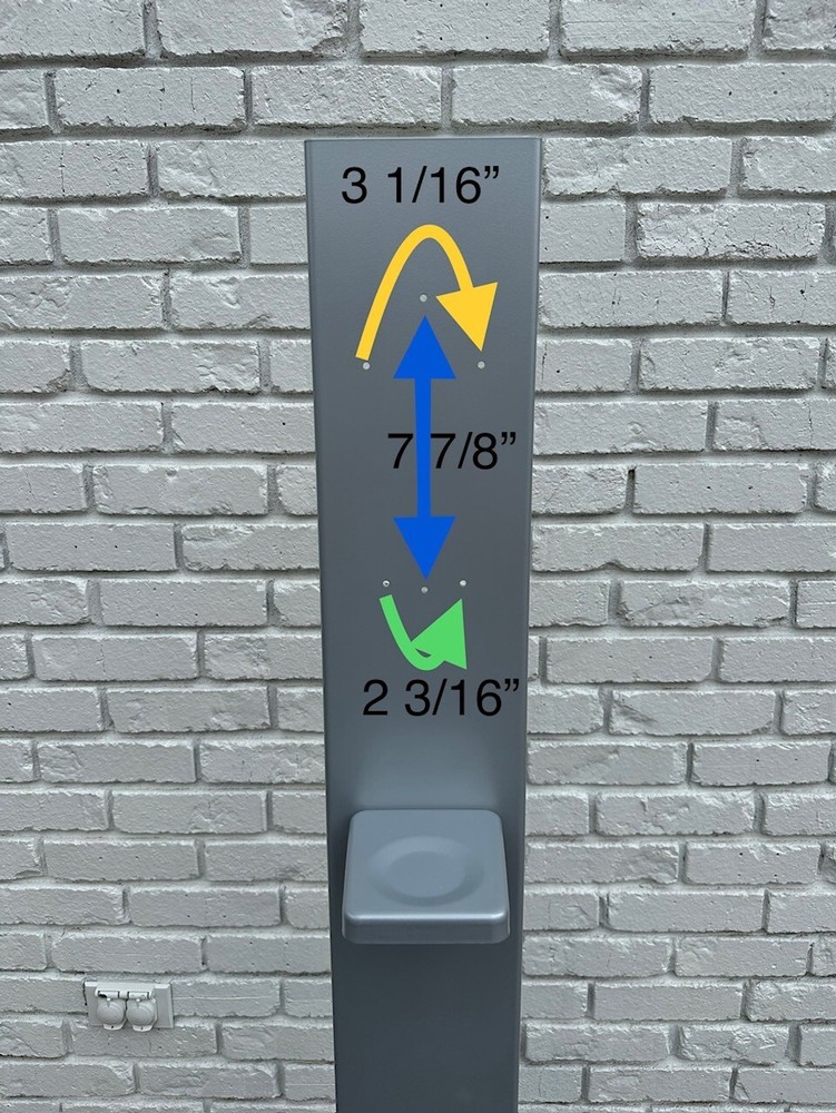 Dispenser Stand - Universal - Solid Steel and Aluminum 