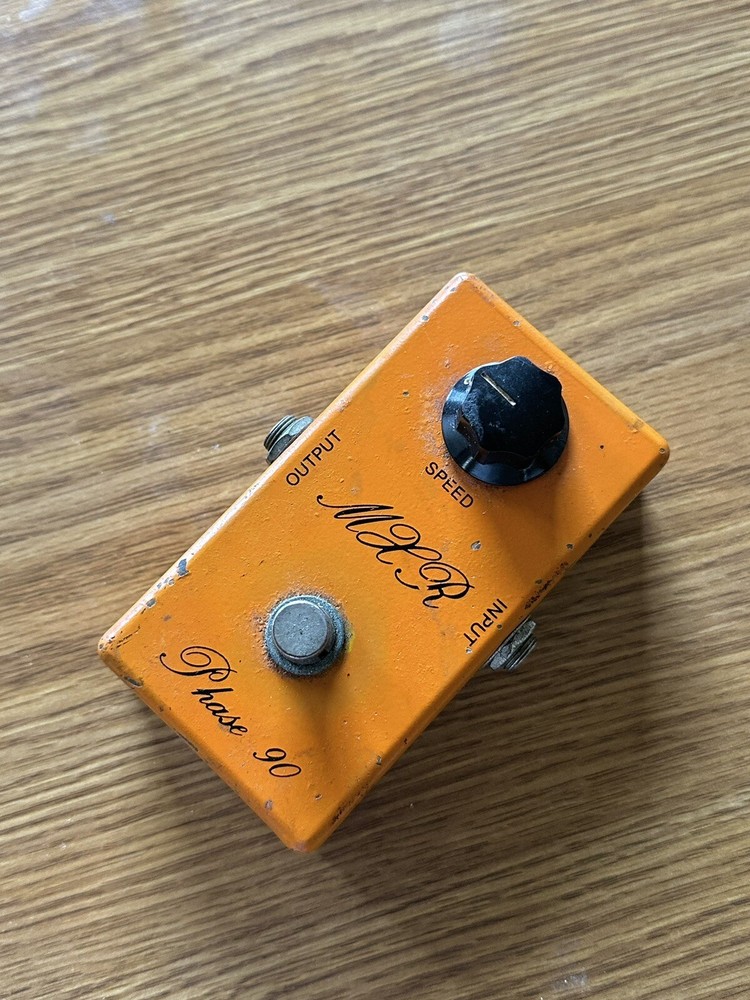 Vintage MXR Phase 90 Guitar Pedal Script Logo Bud Inside Stamp *Untested*
