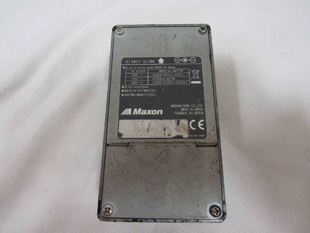 Maxon Compressor CP101 Compressor Guitar Effector Operation confirmed Used