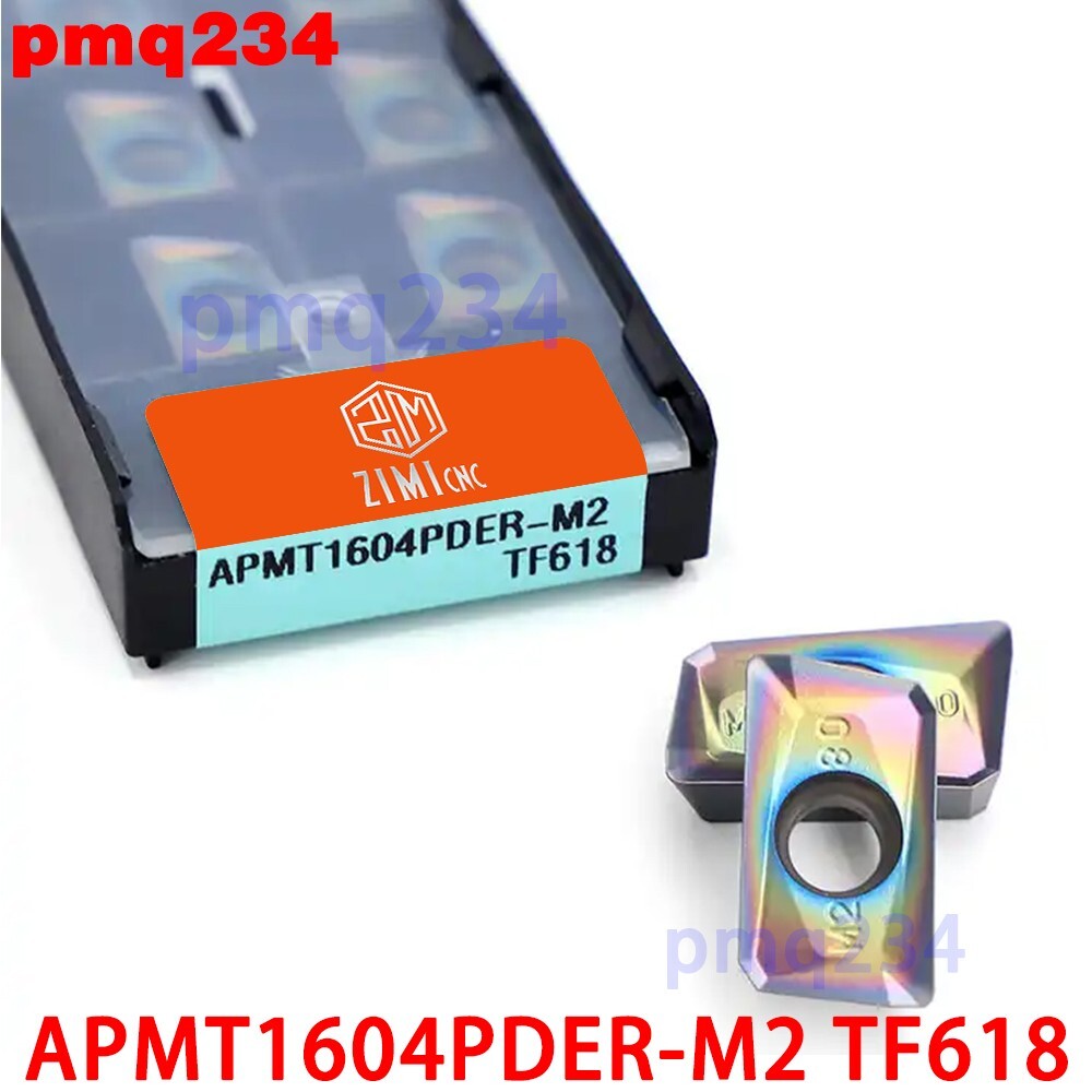 APMT1604PDER-M2 TF618 Carbide Inserts Milling Inserts Tools CNC Indexable Tools