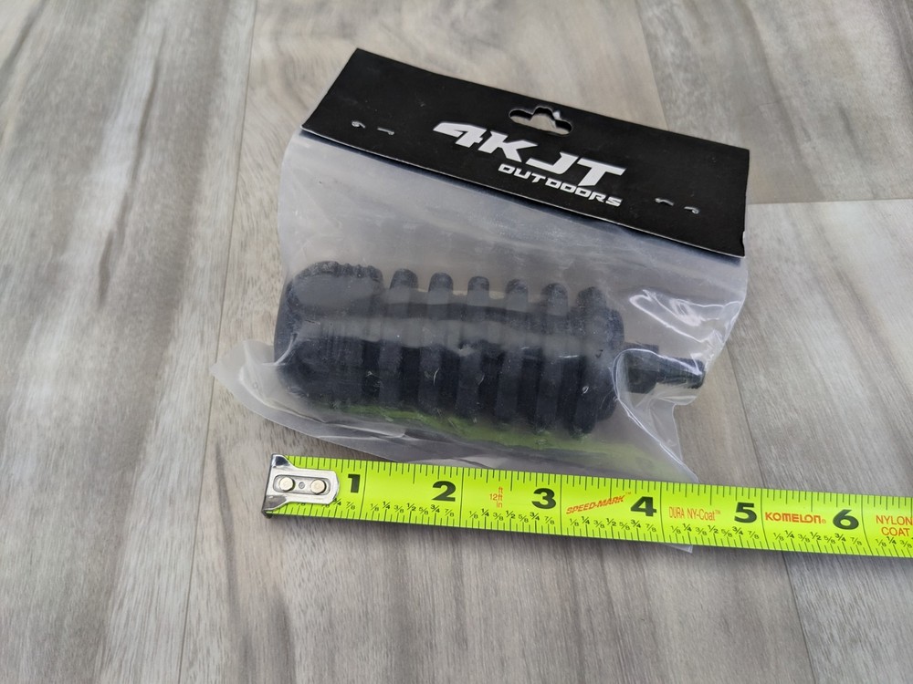 4kjt 4" Archery Compound Bow Stabilizer Black Approximately 5oz (5.4oz wPackage)