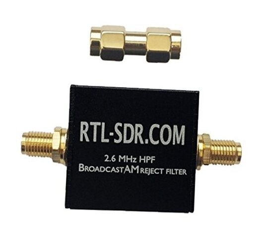 Broadcast AM Reject High Pass Filter (2.6 MHz HPF) by