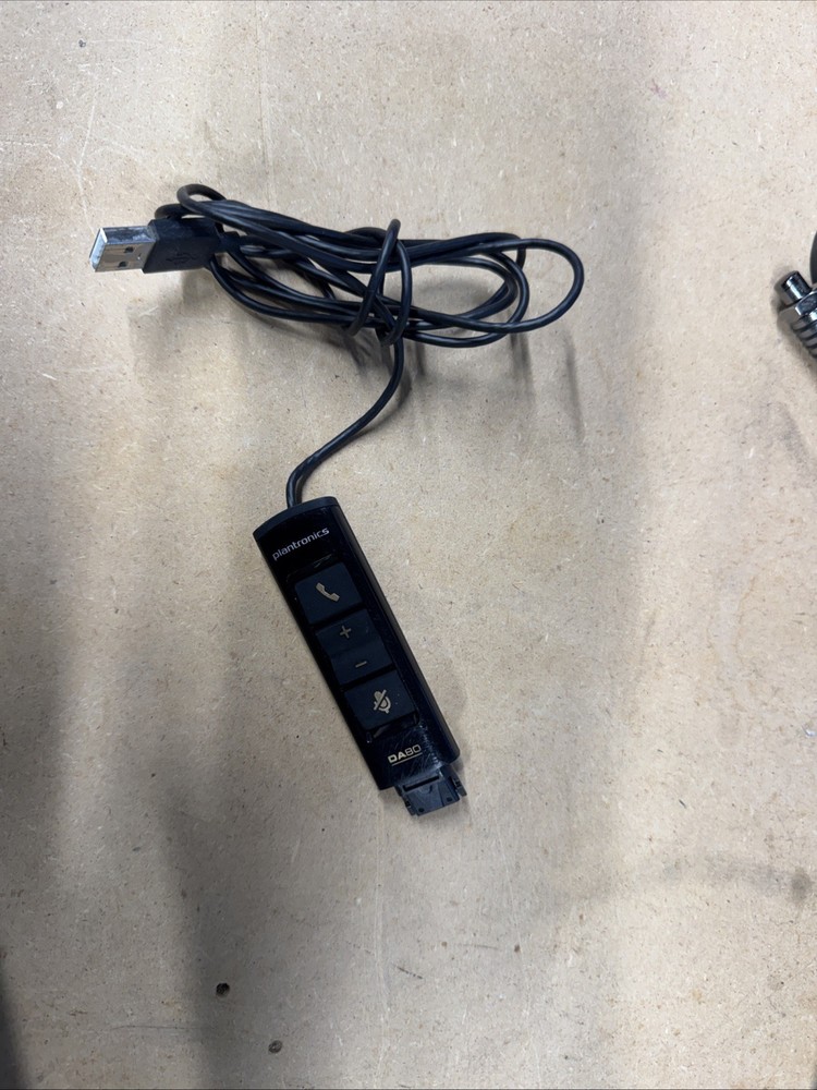 Plantronics DA80 USB Audio Processor Telephone Headset