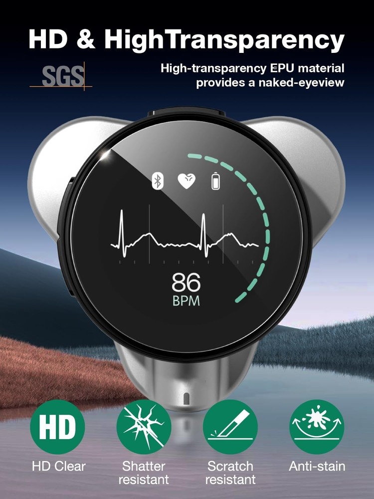 3-Pack for EKO CORE 500™ Digital Stethoscope Screen Protector [HD Clear