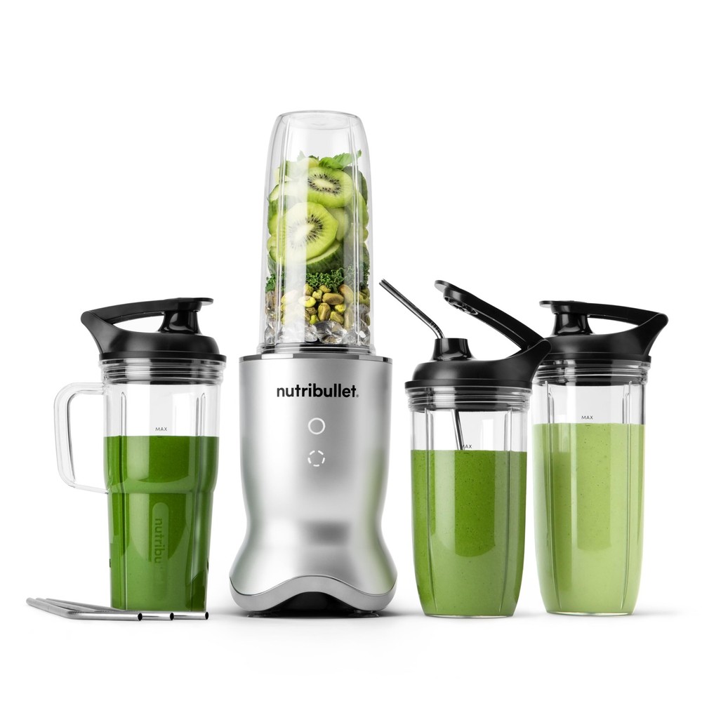 NUTRIBULLET ULTRA PERSONAL BLENDER, DELUXE VERSION, 32 OZ - SILVER