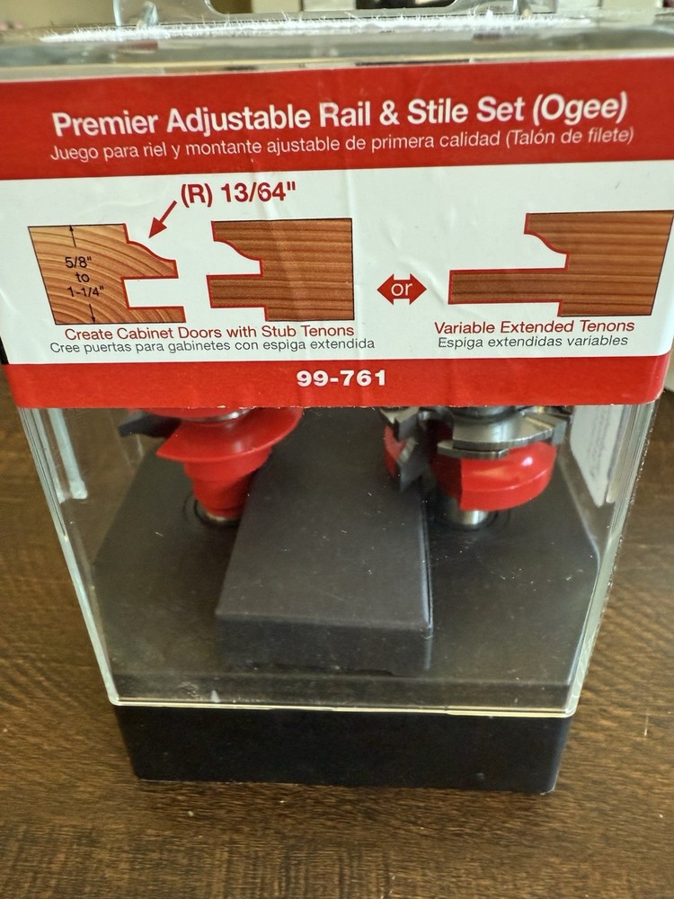 New Premier Adjustable Rail & Stile Set (Ogee)