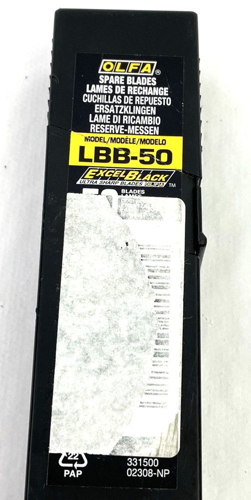 OLFA LBB-50B Duty Snap-off Cutter 50-pack