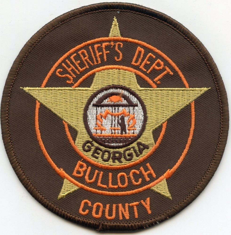 BULLOCH COUNTY GEORGIA SHERIFF POLICE PATCH