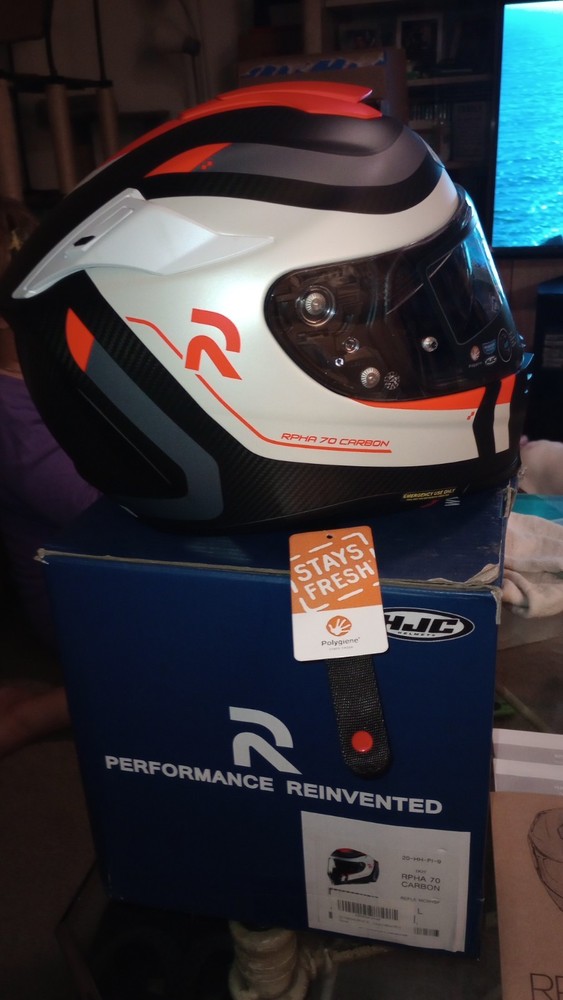 Brand New Full Face Motorcycle Helmet {Large}