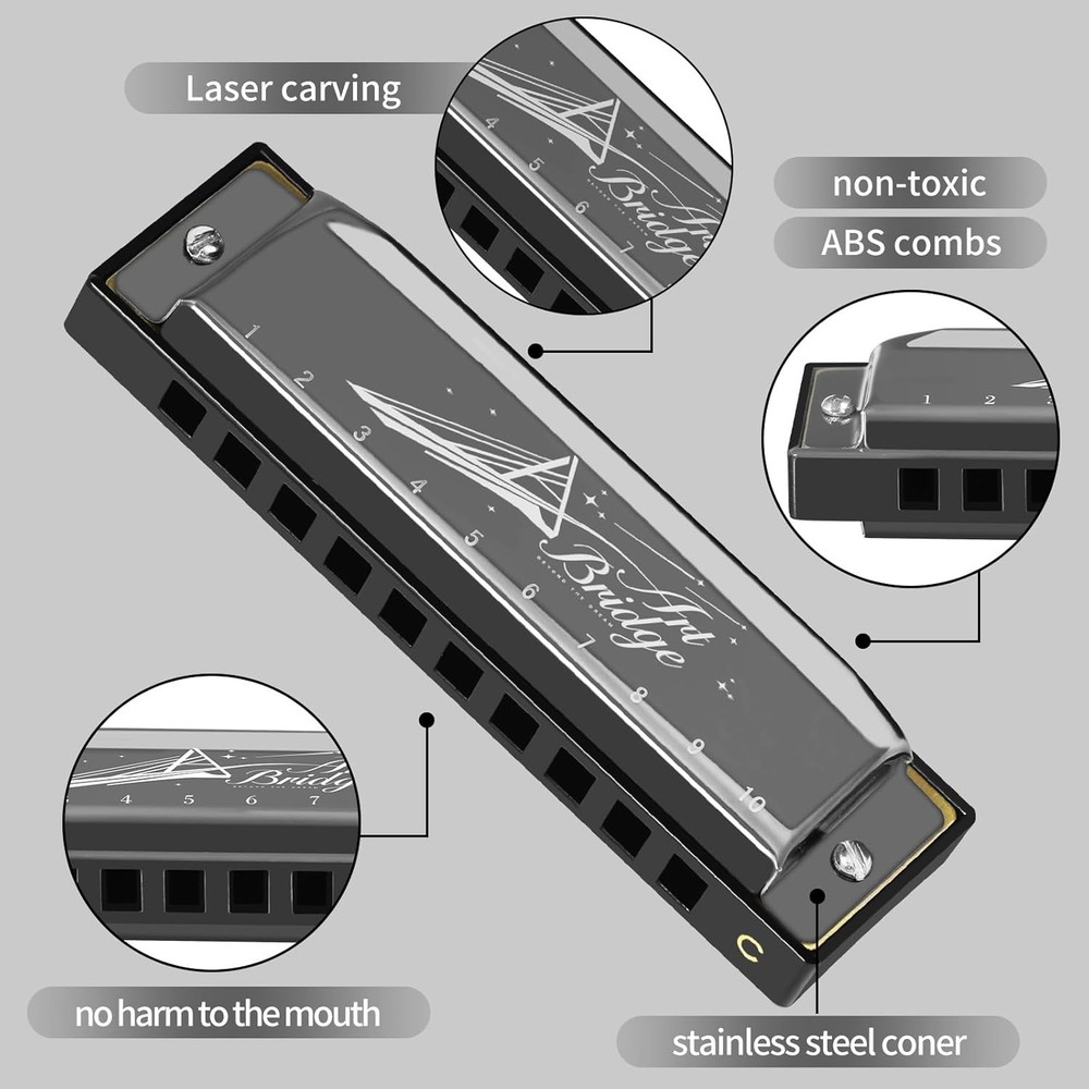 Blues Harmonica Musical Instrument