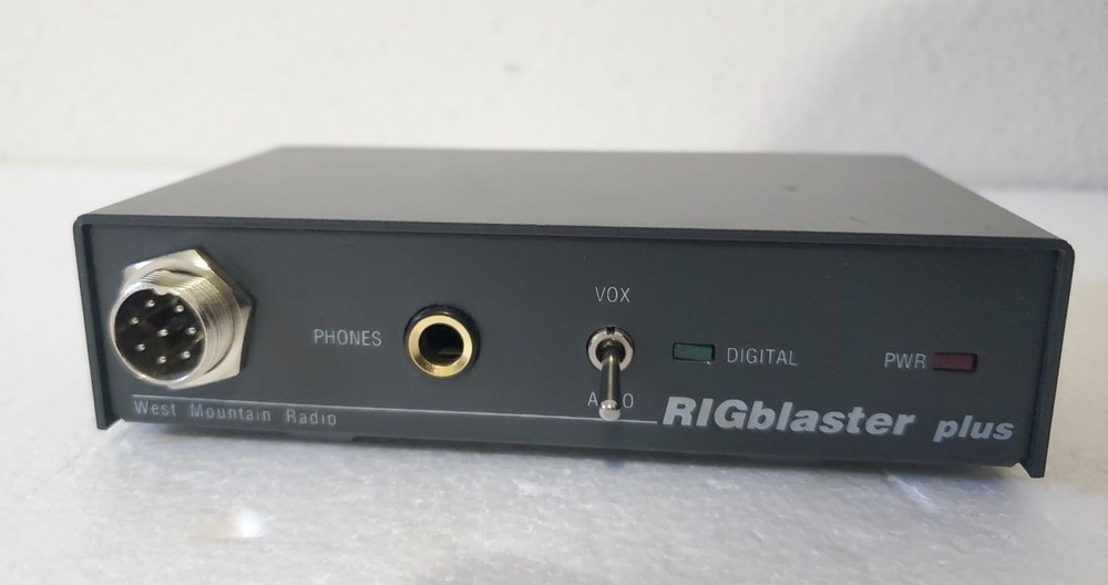 West Mountain Radio RIGblaster Plus Computer Sound Card Interface w/ USB Cable