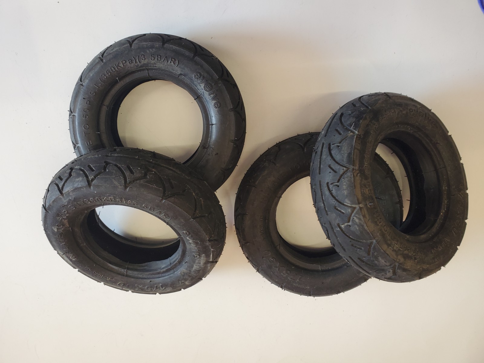 Evolve Electric Skateboard ....175mm All Terrain Wheel, tires only