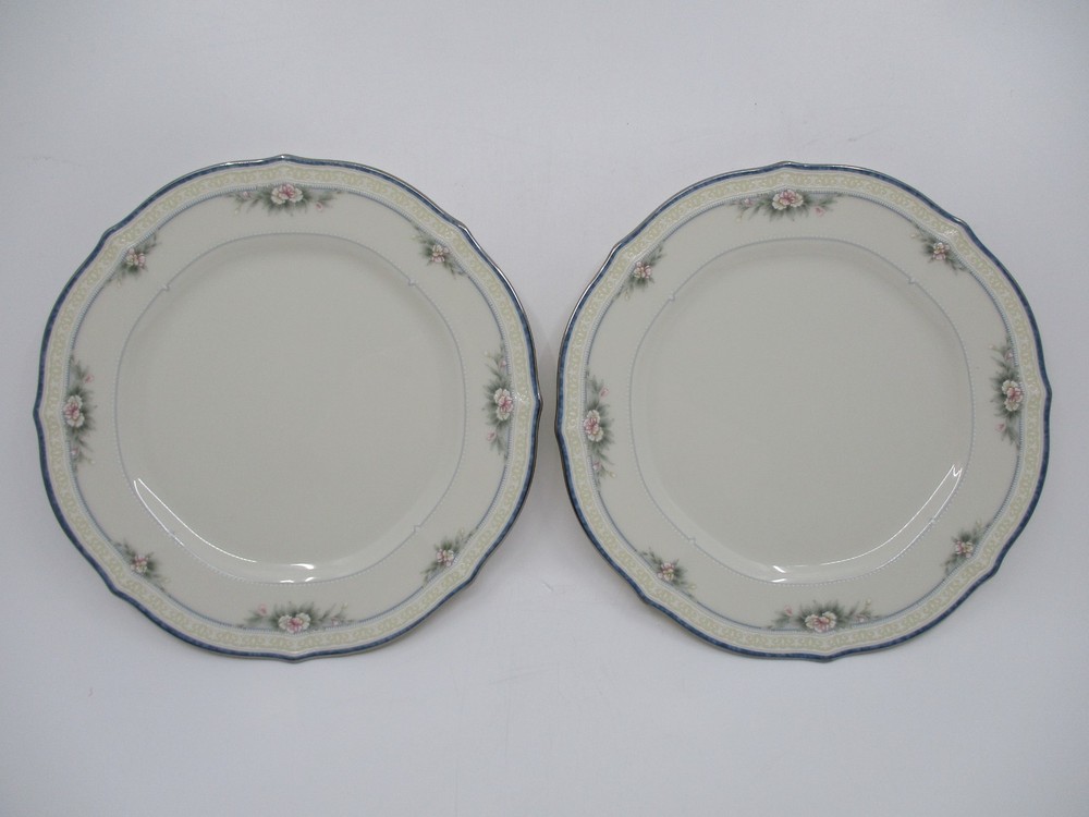 NORITAKE ALLENDALE - 2 BREAD & BUTTER PLATES - 7"  0304D