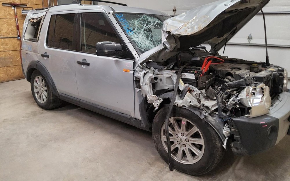 ROVER LR3 2008 LEFT QUARTER PANEL SILVER 1776856