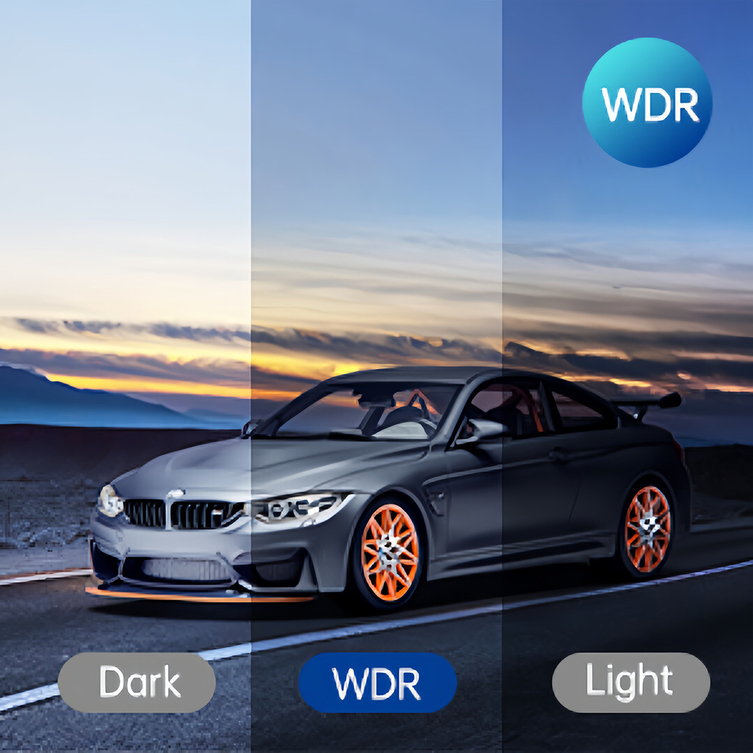 AZDOME 1296P Dash Cam WiFi Night Vision Parking Mode Small Camera for Car 1080P