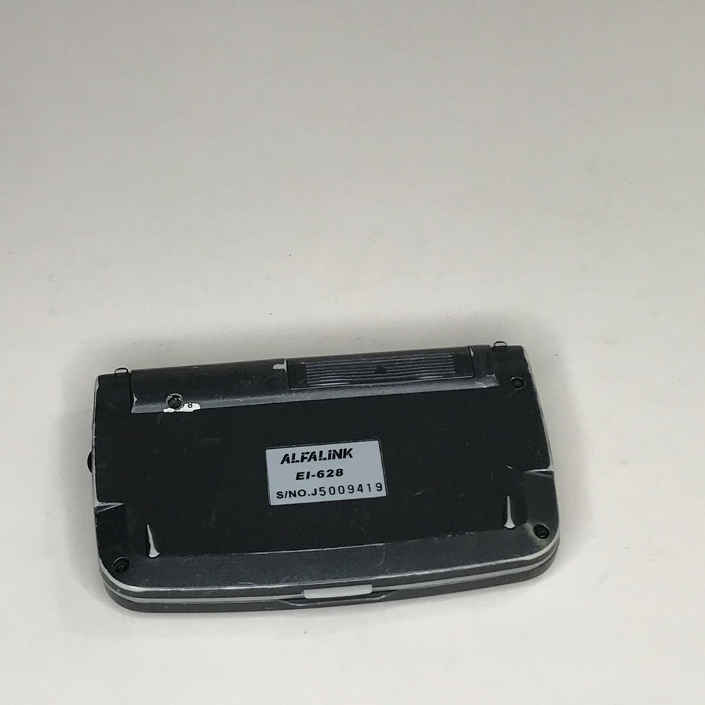 AlfaLink EI-628 Electronic Dictionary Translator Vintage Handheld – Tested
