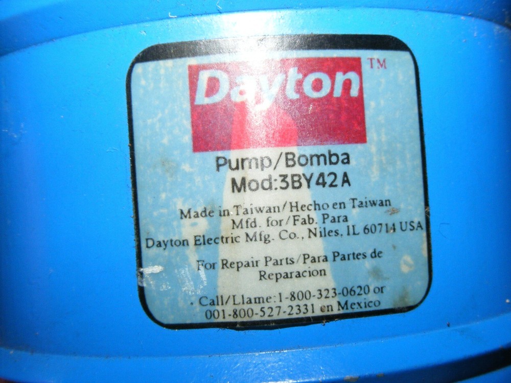 Dayton 3BY42A Drum Pump