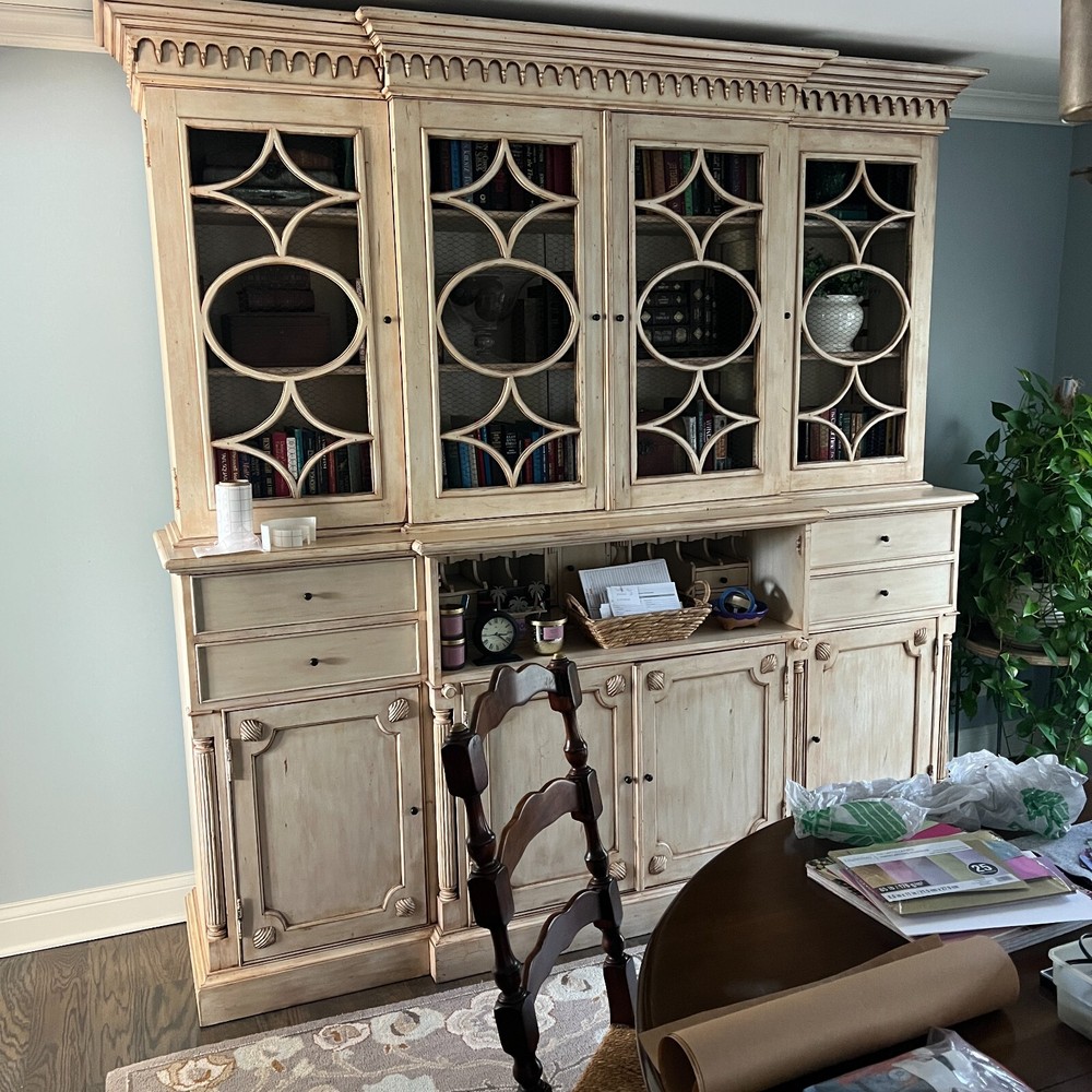 French Country Buffet with Secretary Pull Out