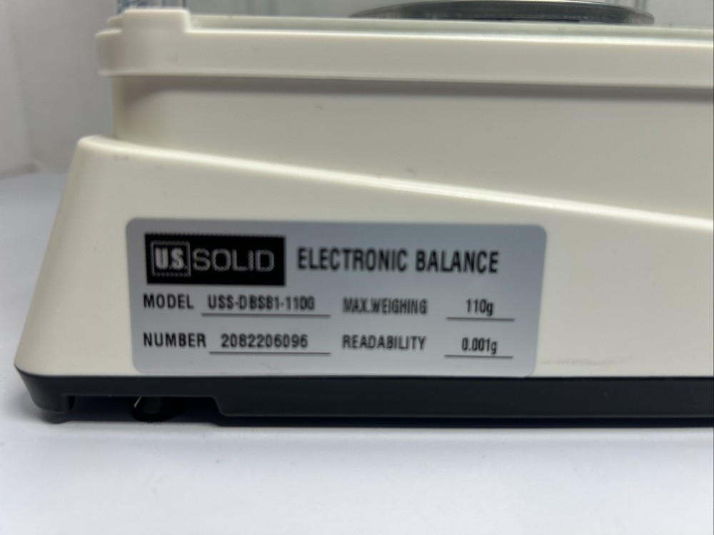 US Solid USS-DBS81-110G analytical balance scale Used READ