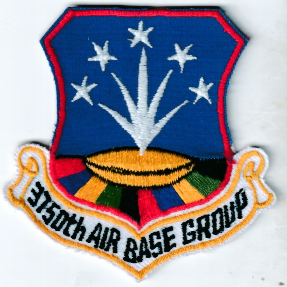 USAF AIR FORCE 3750th Air Base Group Sheppard AFB Texas patch