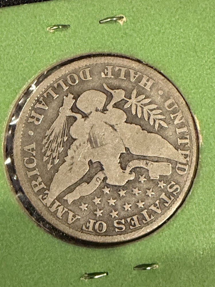1907 50C Barber Half Dollar