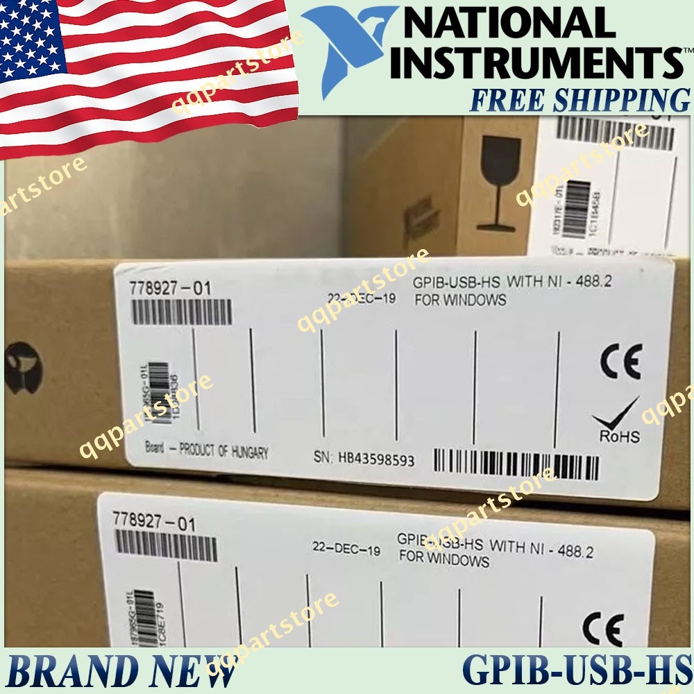 Sealed National Instruments GPIB-USB-HS Adapter Controller IEEE488 NI 778927-01