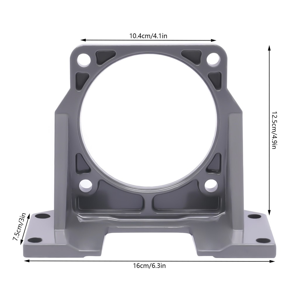250W 110V AC Gear Motor with Variable Speed Controller and Bracket Single Phase