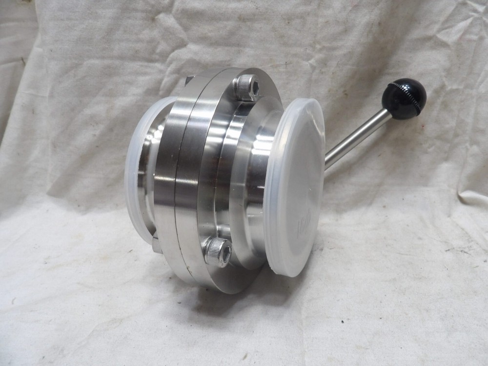 Qwork Sanitary Butterfly Valve 3"