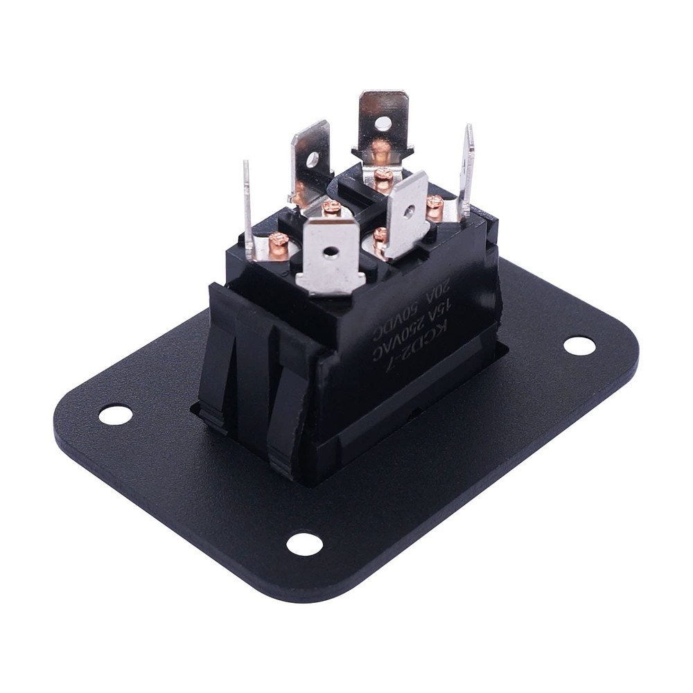 RV Jacks Switch Leveling Reverse Polarity Rocker Switch 20A 12V DC Power Stab...