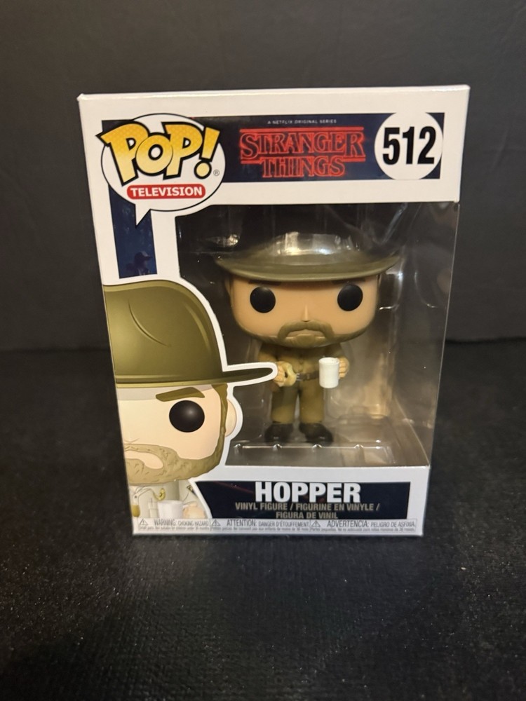 FUNKO POP ! HOPPER 512 STRANGER THINGS U01