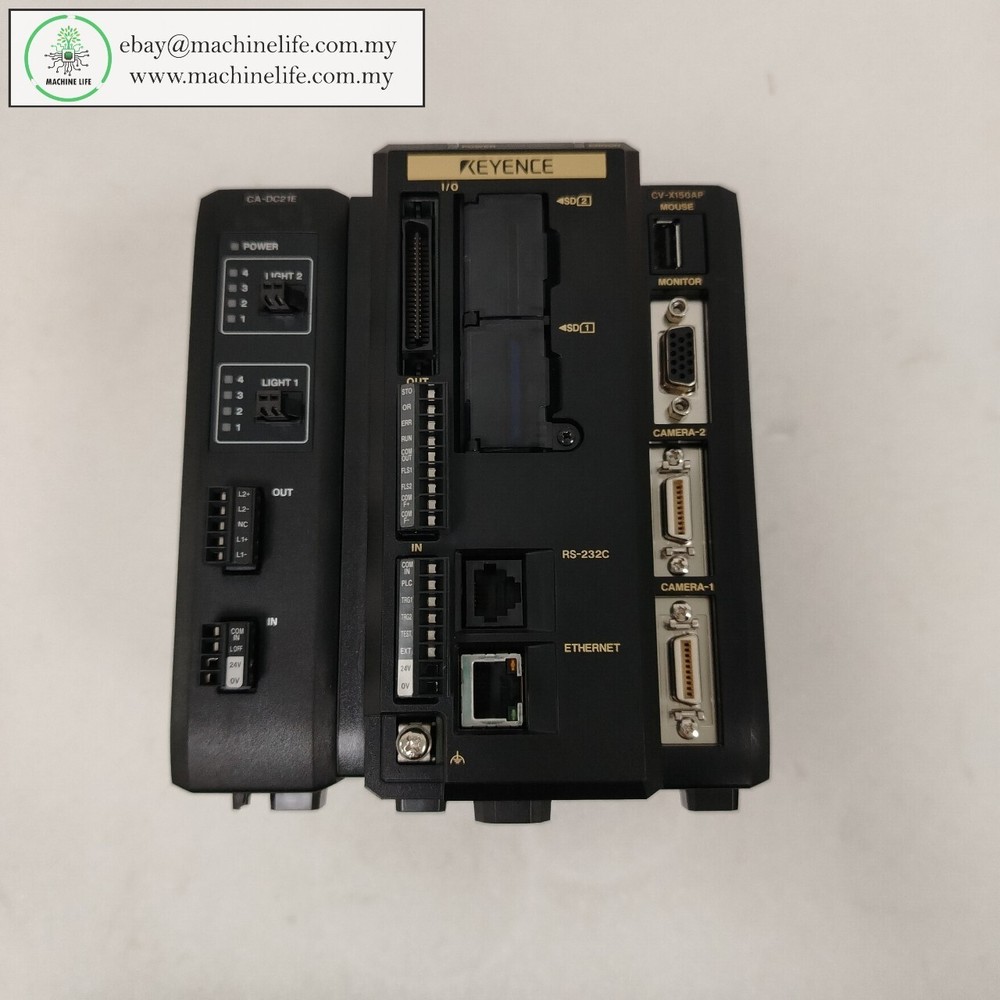 Keyence CV-X150AP + CA-DC21E Visual System Controller