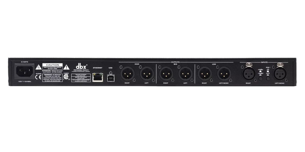 NEW DBX DriveRack PA2 Complete Loudspeaker Management System Black US