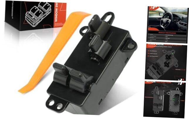Front Driver Side Master Power Window Switch for Dodge Chrysler 04-07