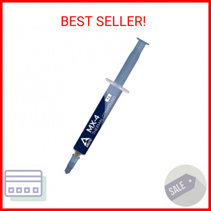 ARCTIC MX-4 (4 g) - Premium Performance Thermal Paste for All Processors (CPU, G
