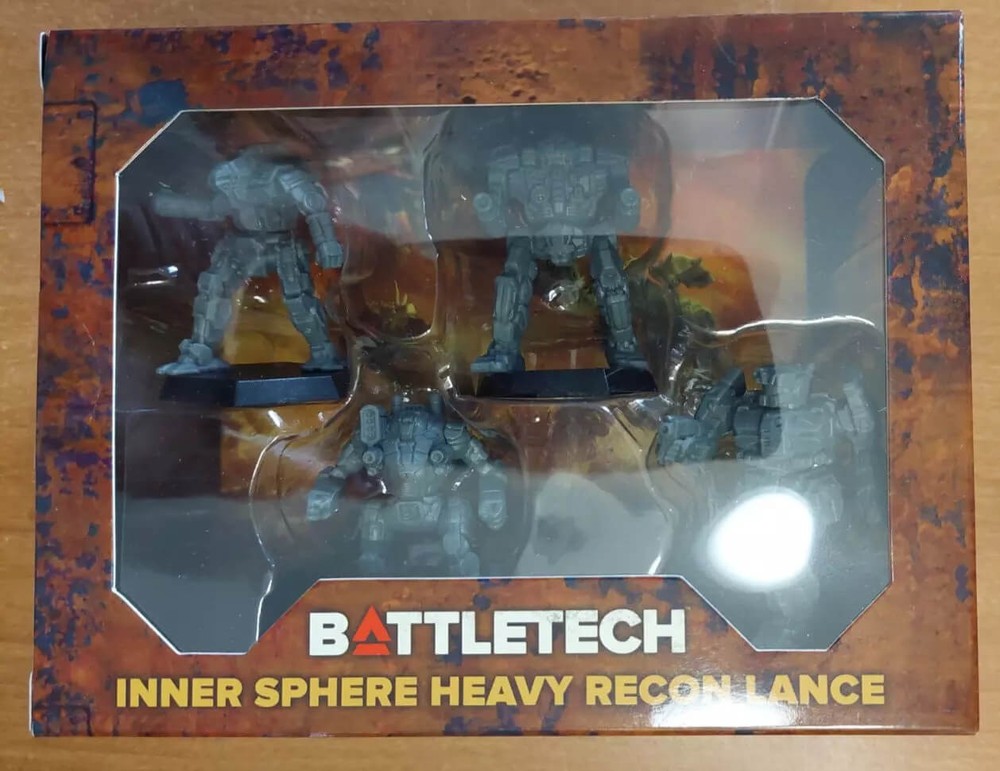 BattleTech - Mercenaries Force Pack - Inner Sphere Heavy Recon Lance New BattleT