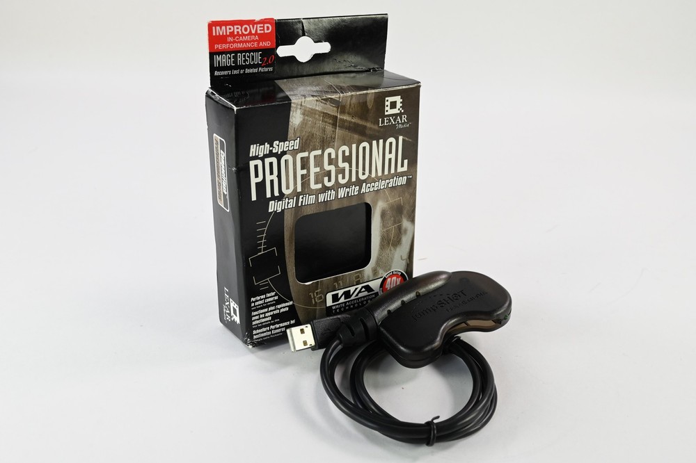 JumpShot Lexar Media Memory Card Reader Image Rescue 2.0 #G804
