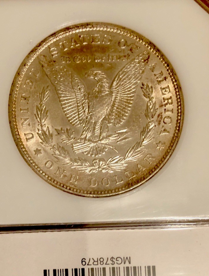 1878 Reverse 79 7tf Morgan Dollar