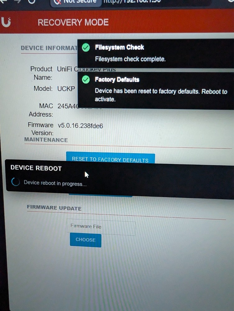 Unifi Cloud Key G2 Plus