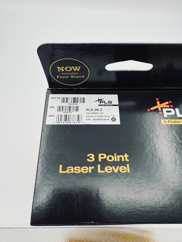 PLS 3RZ Laser with floor stand & soft case