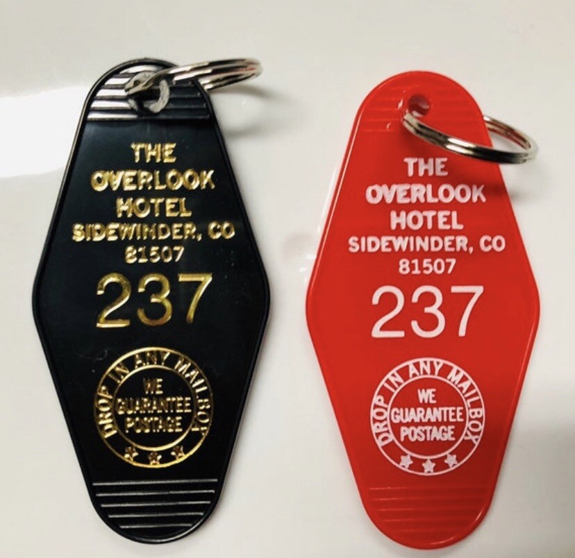 OVERLOOK Hotel keytag combo