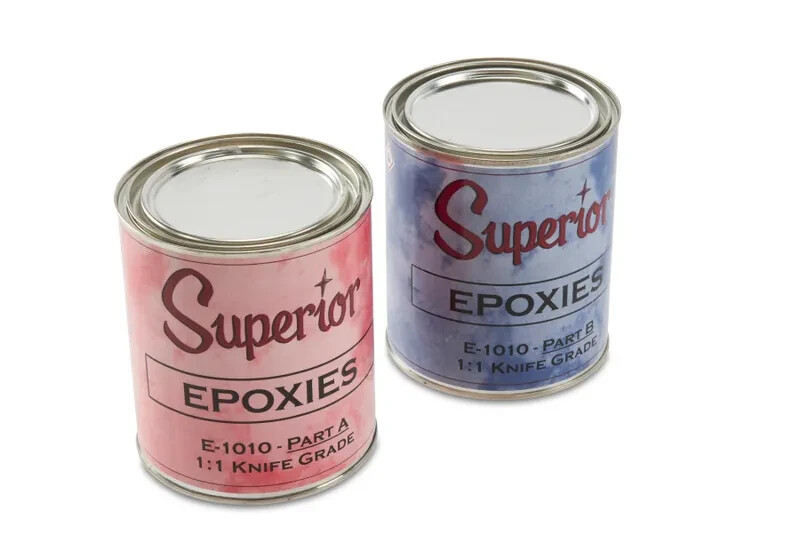 Superior E-1010 Epoxy - Knife Grade - 2 Quart (Part A, Part B)