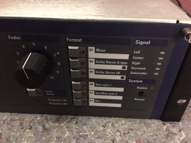 DOLBY CP-45 Stereo Cinema Processor with Crown Amplifiers