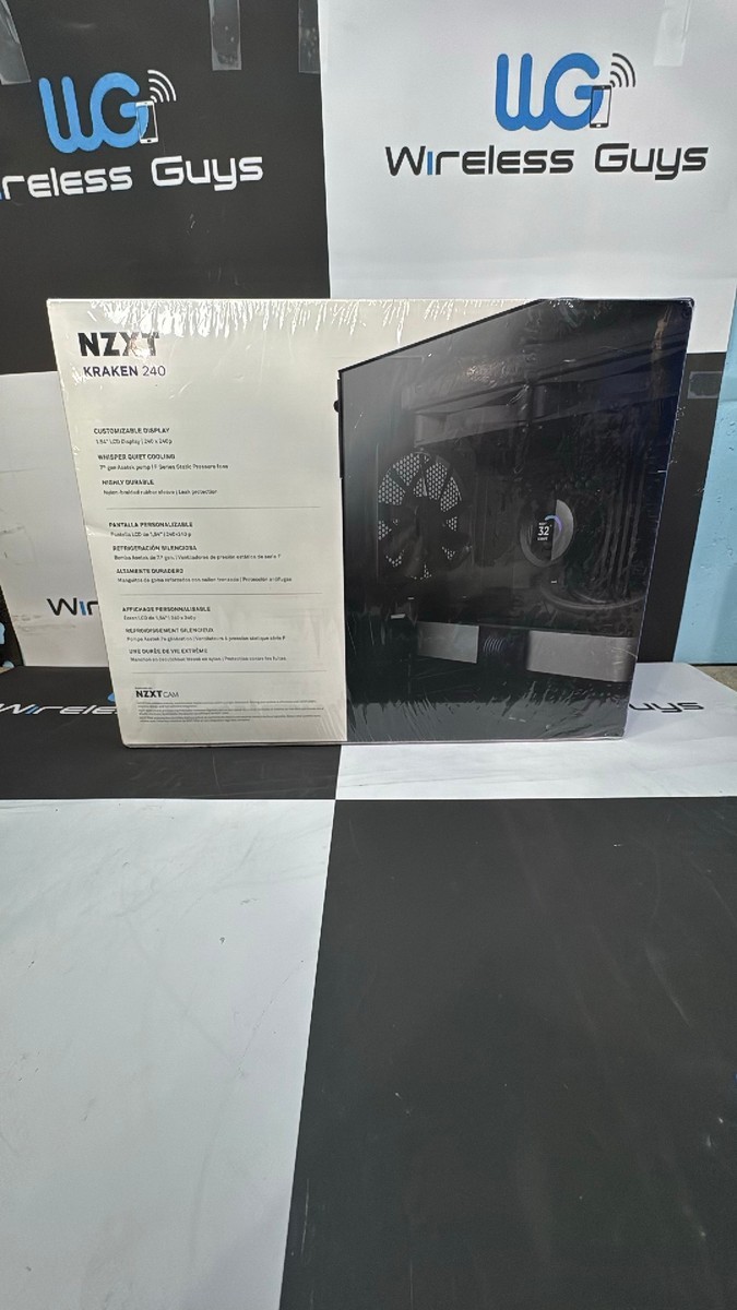 NZXT Kraken 240 RGB AIO Liquid CPU Cooler